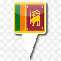斯里兰卡斯里兰卡国旗为iPho