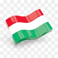 3D匈牙利国旗