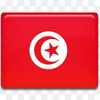 突尼斯国旗图标