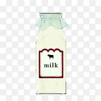 牛奶瓶图片素材