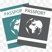 两本度假护照
