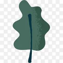 小清新插画广告设计卡通盆栽仙人