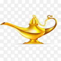 金色茶壶