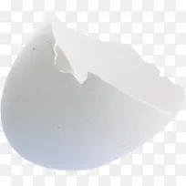 白色破壳鸡蛋壳