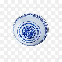 产品实物生活用品蓝色瓷器青花碗