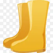 黄色的雨鞋
