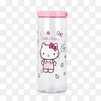 hellokitty透明水杯