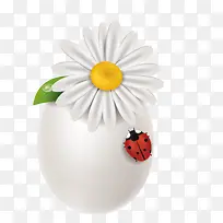 白色花朵设计彩蛋