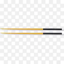 矢量图单调的筷子