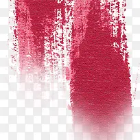红色刷子效果