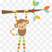 小猴子上树