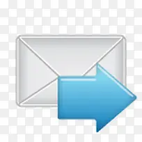 电子邮件前进邮件消息信信封下一