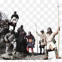 中世纪士兵军队