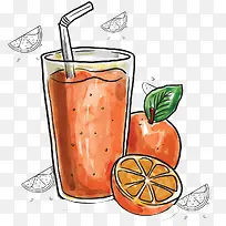 夏日橙汁