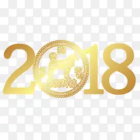 2018狗年创意海报标题