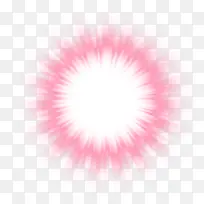 粉红放射光