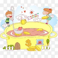 儿童煮汤