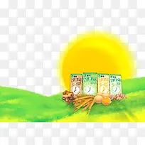 产品实物蒙牛早餐奶