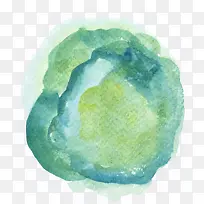 水彩墨迹