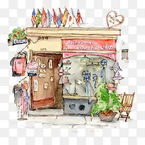 水彩商店