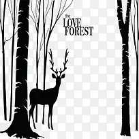 树林里的小鹿