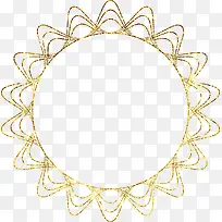 金色花纹