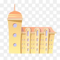 简易办公楼模型
