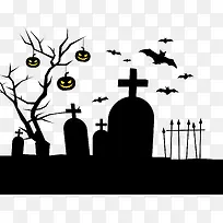 黑色恐怖墓园