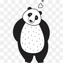 可爱呆萌的小熊猫