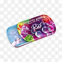 Rio紫色盒装水果味木糖醇