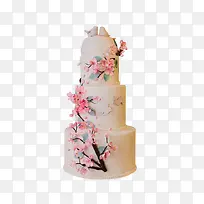 小鸟蛋糕免抠素材