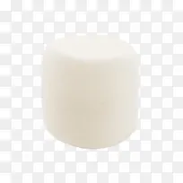白色软绵绵的棉花糖实物