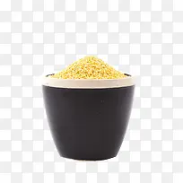 杯子里的小黄米