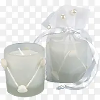 白色  婚庆装饰  蜡烛