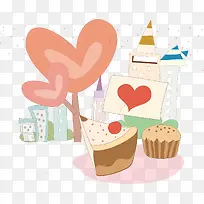 派对生日背景素材