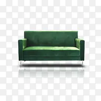 绿色的沙发