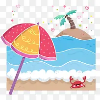 夏天海边