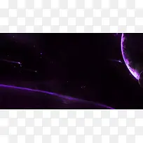 唯美星光星球天空
