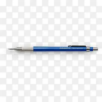 蓝色圆珠笔自动铅笔