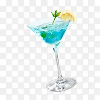 实物酒吧蓝色