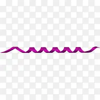 紫色螺旋丝带