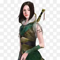 古风 女游侠