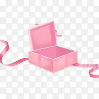 粉色情人节立体礼物