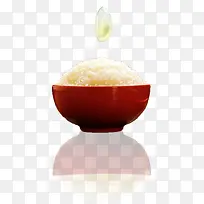 一碗米饭素材图片