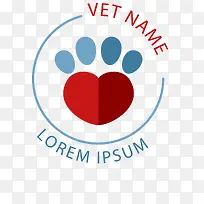 宠物医院logo素材图
