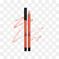 现代橘红色3CE唇线笔