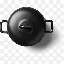 一个黑砂锅的图片
