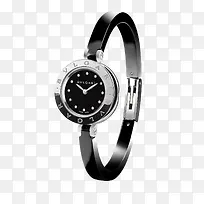 宝格丽黑色装饰腕表手表女表