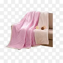 法兰绒毯子床单空调毯盖