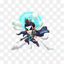 Q版二郎神杨戬